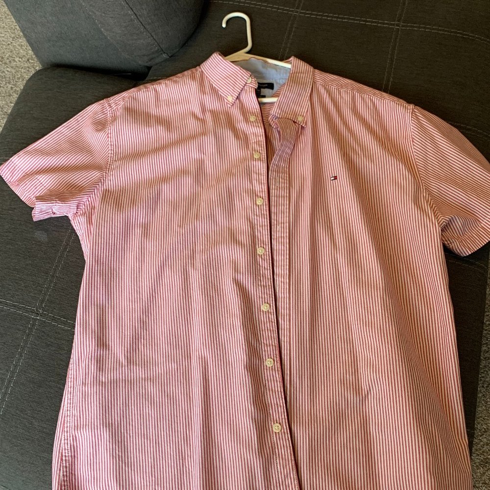 Tommy Hilfiger Striped Button Down Shirt